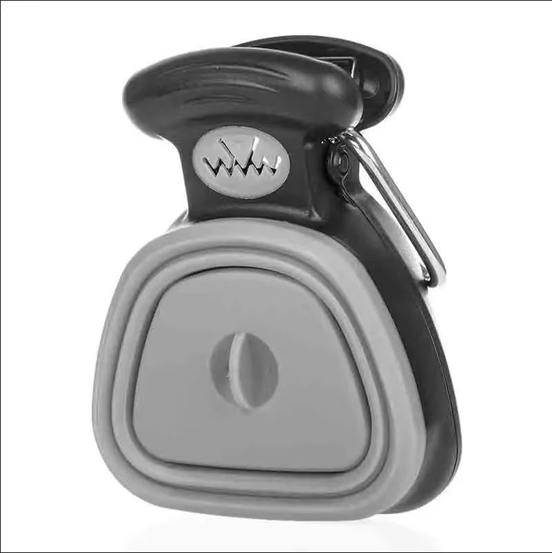 Recogedor de Excrementos Plegable para Perros - Pala de Viaje con Rollo de Bolsas Biodegradables Incluido 