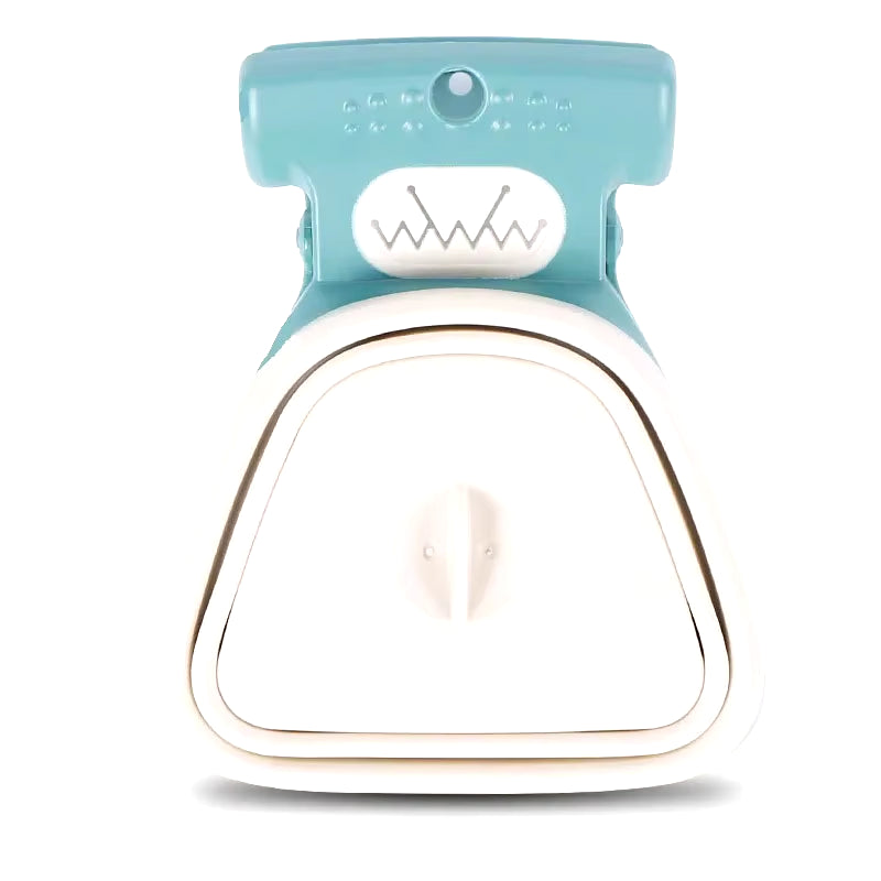 Recogedor de Excrementos Plegable para Perros - Pala de Viaje con Rollo de Bolsas Biodegradables Incluido 