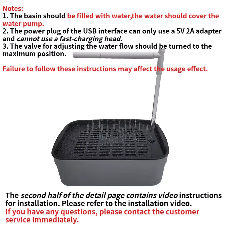 Bañera Automática para Pájaros - Bañera de Sobremesa con Circulación de Agua para Loros y Aves, Carga USB