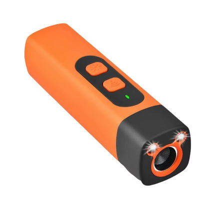 Repelente Ultrasónico Recargable para Perros - Control de Ladridos con Linterna LED, Entrenamiento sin Contacto